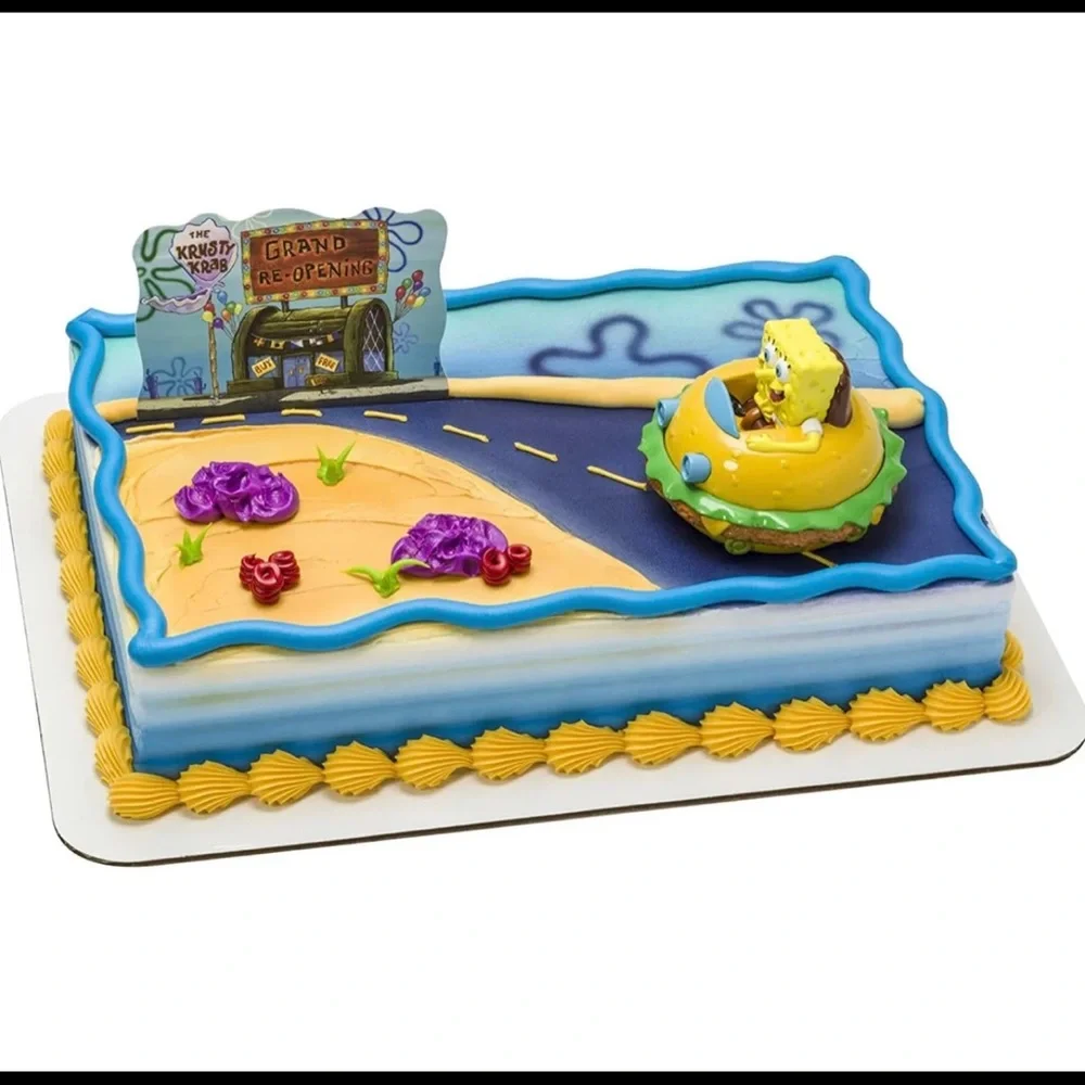 SpongeBob cake topper